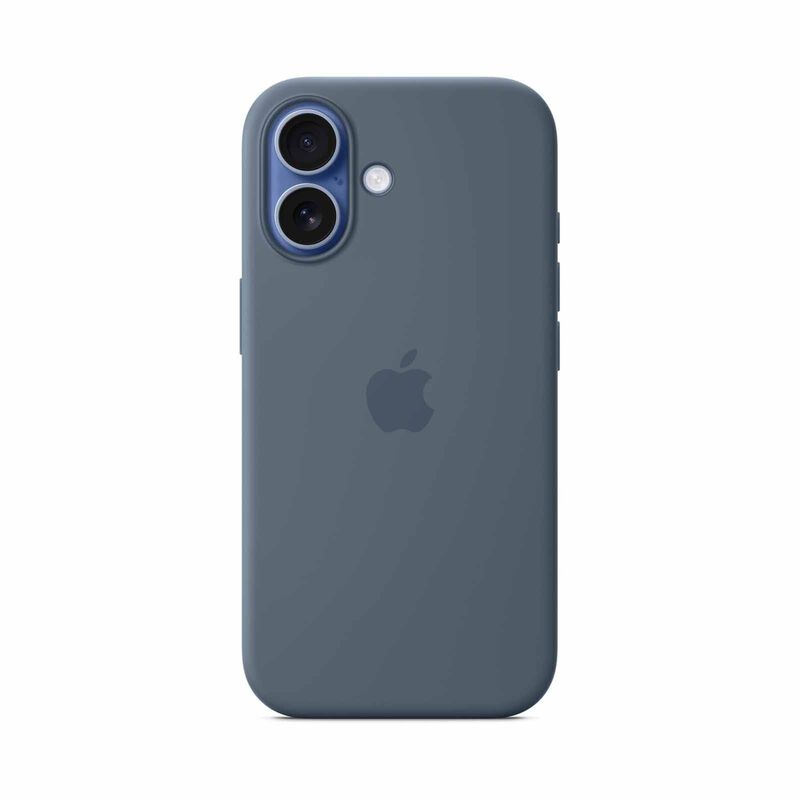 APPLE Iphone 17 Silicone Case With Magsafe - Anchor Blue MGEW4FE/A-image 1