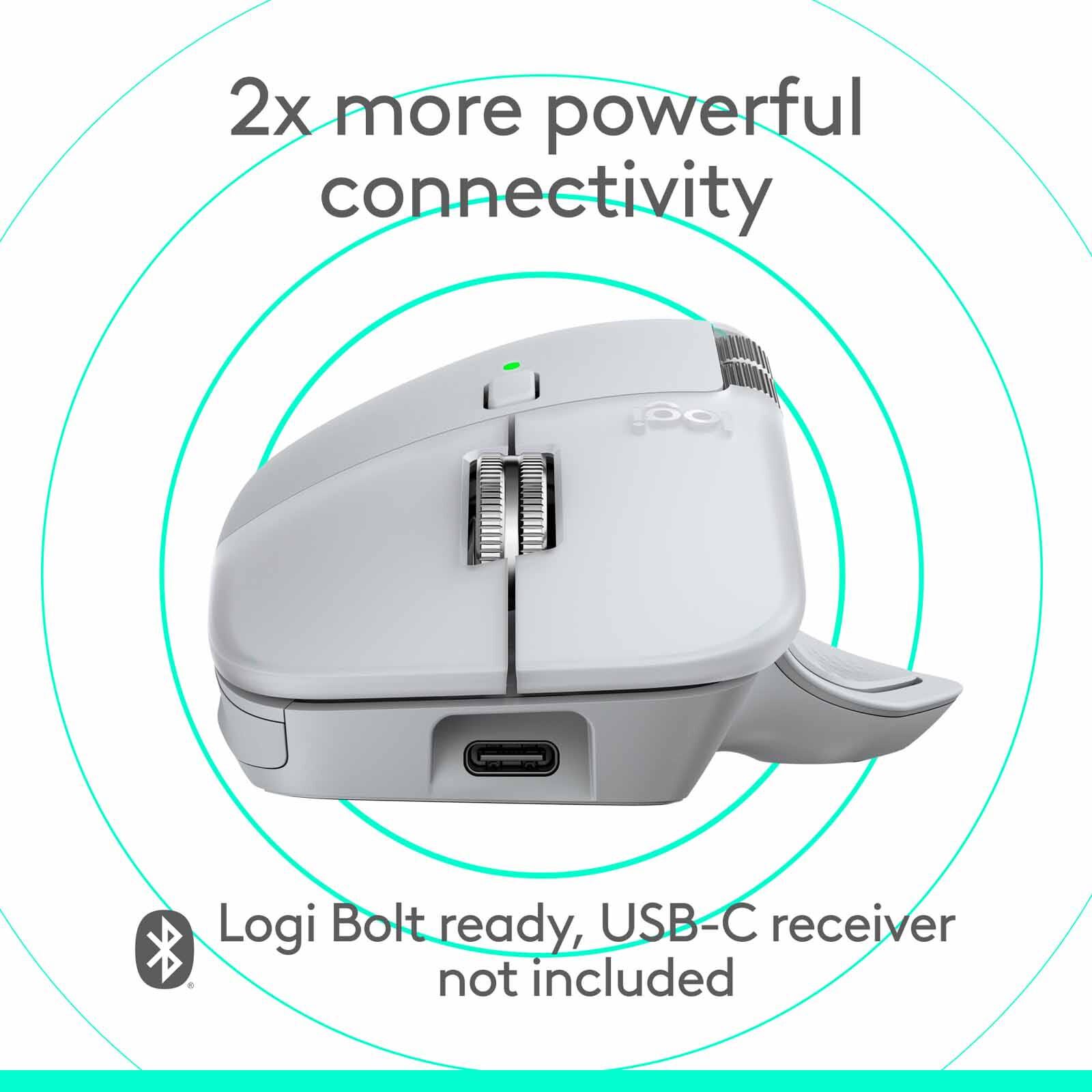 Shop LOGITECH Mx Master 4 For Mac White Silver 910-007578 in Singapore
