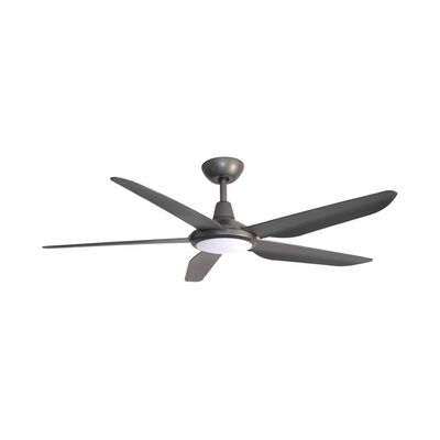MISTRAL 42 In Dc Ceiling Fan With 24 W Led And Wifi- Gun Metal (5 Blade) CYCLONE42-GM