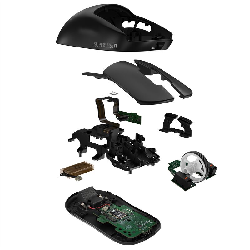 LOGITECH G Pro X Superlight 2 Gaming Mouse Black 910-006632-image 7