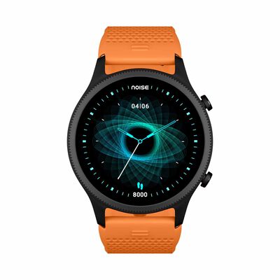 NOISE Noisefit Halo Smartwatch - Fiery Orange WRB-SW-HALO-STD-ORNG_BLK