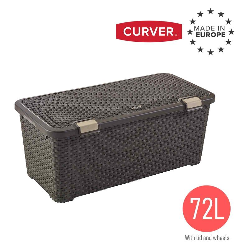 CURVER Style Box 72l Dark Brown L79xd40xh34cm D-CV-50-7122-image null