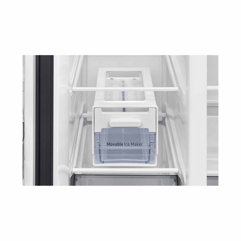 SAMSUNG Side By Side Fridge (655l) - Black Doi RS70F65Q3FSS-image 3