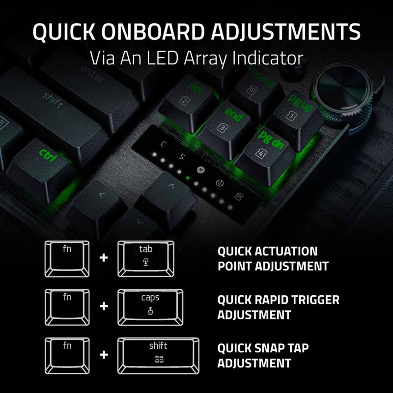 RAZER Huntsman V3 Pro Tenkeyless 8khz - Analog Optical Esports Keyboard - Niko Edition - Us Layout - Frml RZ03-05521500-R3M1-image 5