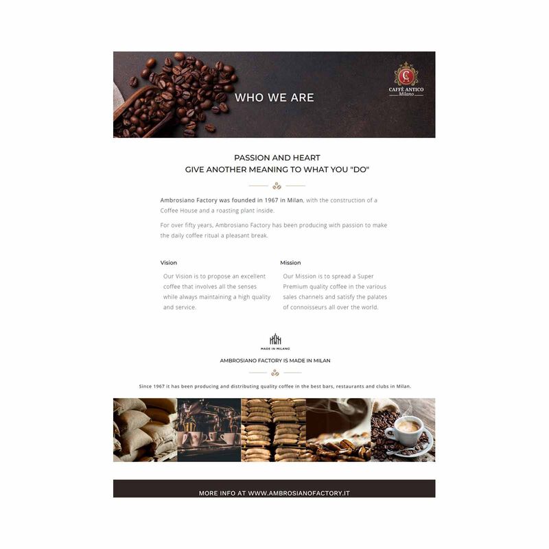 KITH Caffe Antico Coffee Beans Mix Cremoso In Pack La Scala Antico Milano 1kg CAHLA1000GRA-image 4