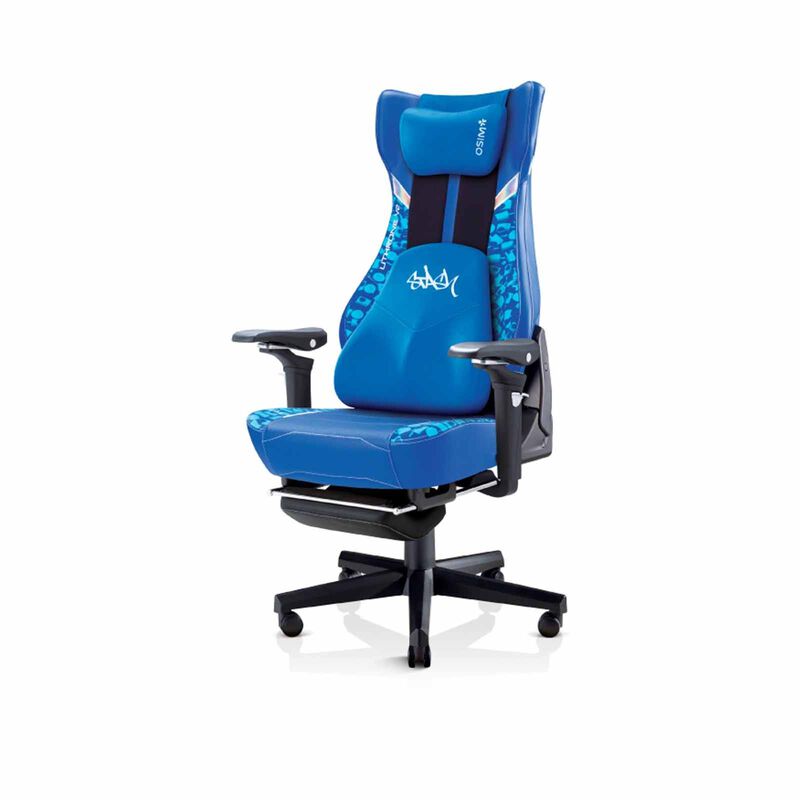 OSIM Uthrone V2 Gaming Massage Chair - Stash Blue OS-8243-BL-image 1