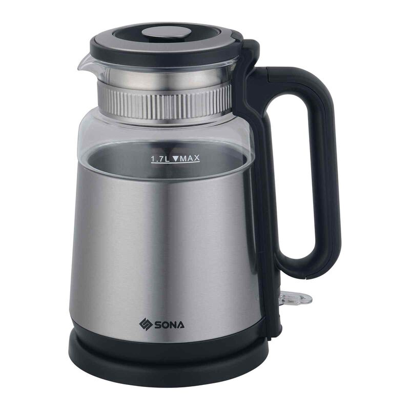 SONA D/layer Glass Kettle(1.7l) SGK5065-image null