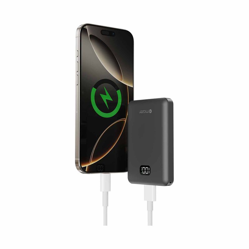 MAZER Pocketcharge 8000mah/pd20w/qc3.0 Powerbank - Grey M-POCKET8.0V5-GY-image 4
