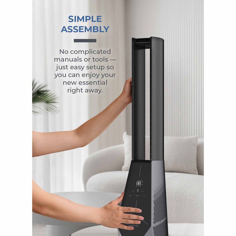 MISTRAL 42 In Dc Blade Free Fan W/remote & Wifi MBFAP4236DRW-image 5