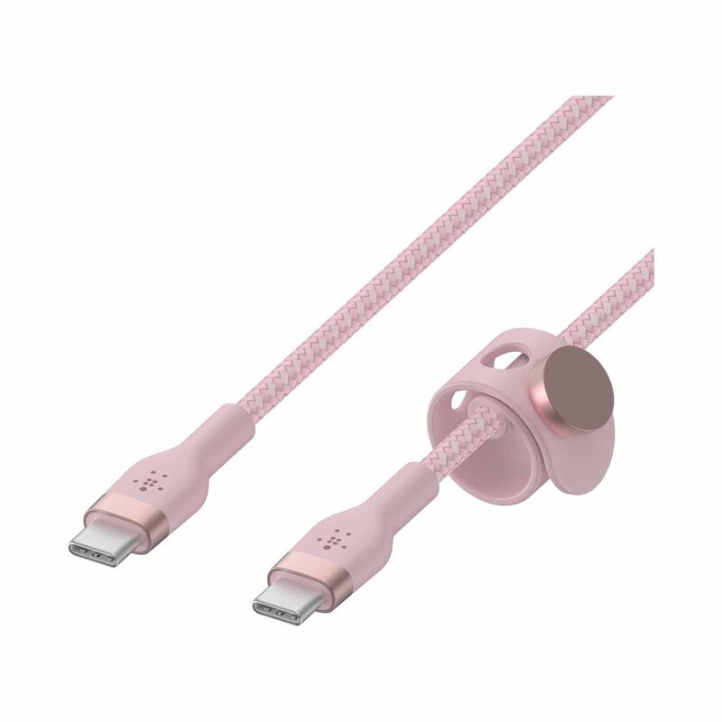 BELKIN Boostcharge Pro Flex Usb-c To Usb-c Cable 60w 1m Pink CAB011BT1MPK-image 3