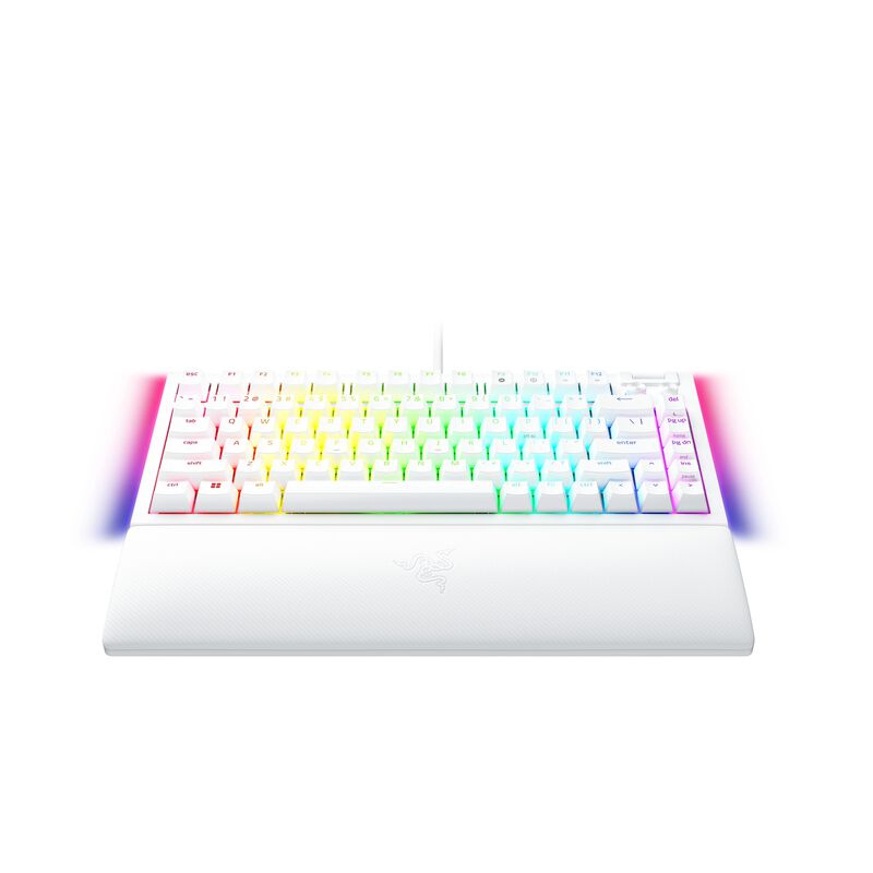 RAZER Blackwidow V4 75% - Hot-swappable Mechanical Gaming Keyboard - White Edition - Us Layout - Wor RZ03-05001700-R3M1-image 5