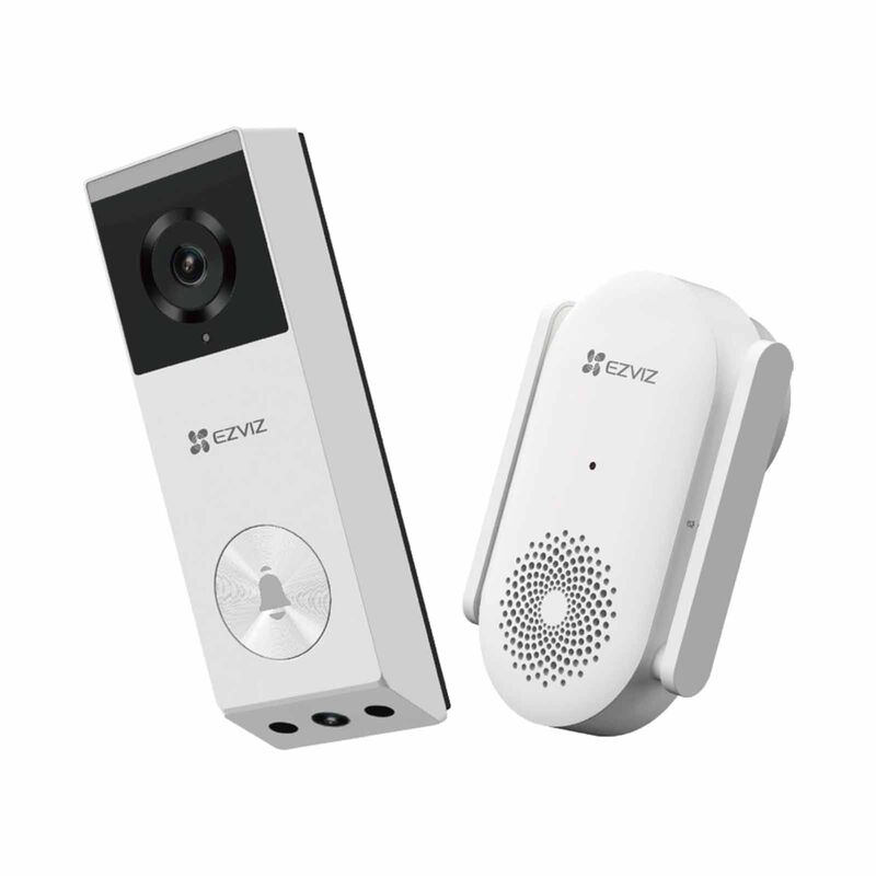 EZVIZ Rim Smart Lock + Video Doorbell Bundle DL03 PRO + EP3X-image 2