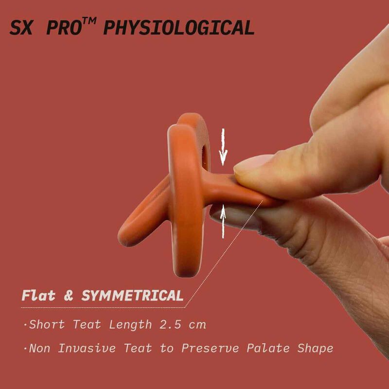 SUAVINEX Smoothie Ultra Light All Silicone Soother With Sx Pro Physiological Teat 6-18m - Colour Essence Nude SMOOTHIE ULTRA LIGHT-image 3