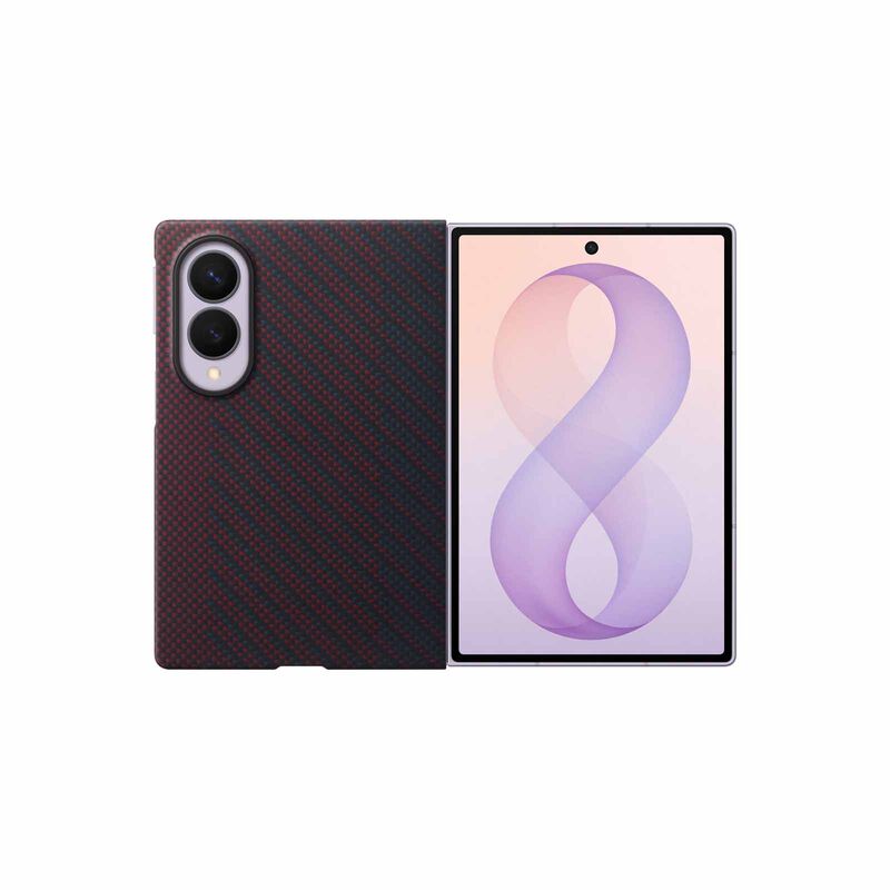SAMSUNG Galaxy Z Fold8 Carbon Magnet Case Violet EF-KF971SREGWW-image 1