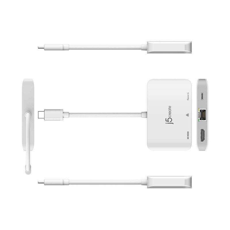 J5CREATE Usb-c To 4k Hdmi Ethernet Adapter JCA351-image 4