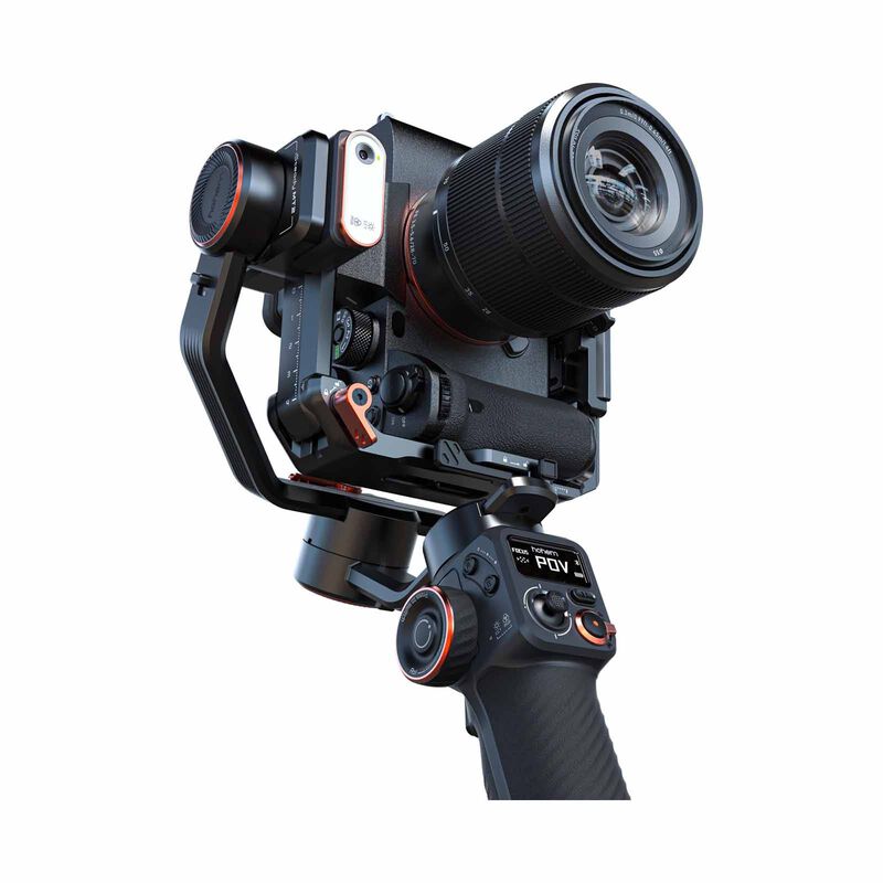 HOHEM Isteady Mt2 Camera Gimbal W/ Magnetic Fill Light & Ai Tracking Module HT-ISTEADY MT2 KIT-image 6