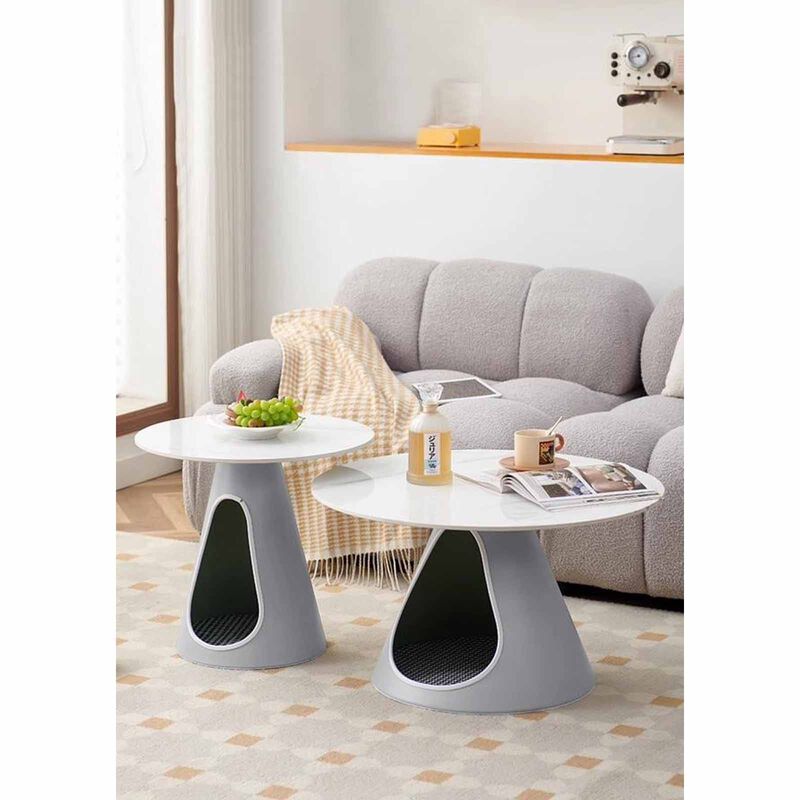 MUZE Nest Of Tables (grey) HAVEN-image 2