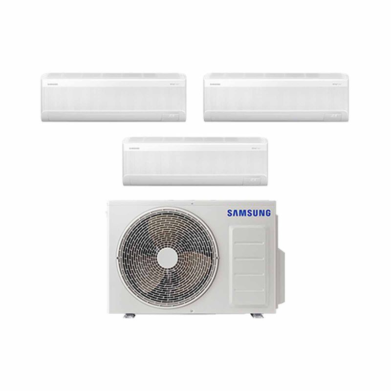 SAMSUNG Samsung System 3 Aircon 6.5kwh Cu (9000btu X 2, 12000btu X1) AJ065DCJ3KF/SP  + AJ009DBAPKF/SP X 2 +AJ012DBAPKF/SP-image 1