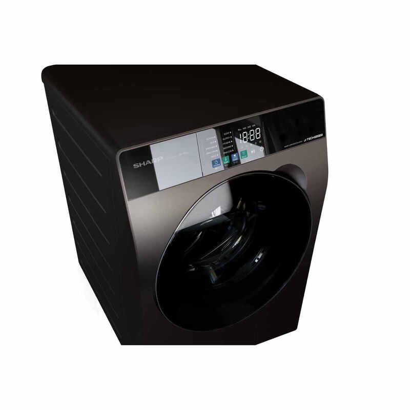 SHARP Front Load Washer (8.5kg) - Dark Grey ES-FW8SAG-image 2