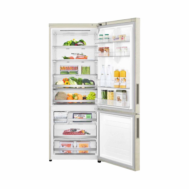 LG Bottom Mount Frezzer Fridge-beige (462l) GB-B4624SE-image 4