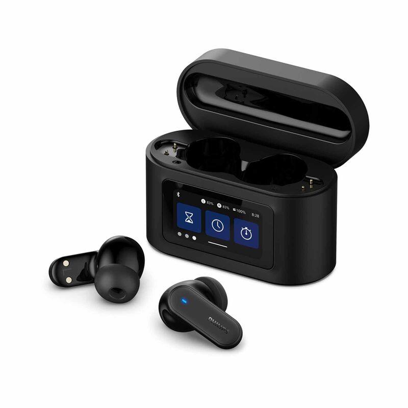 PHILIPS In Ear True Wireless Headphones TAT6000BK/97-image 5