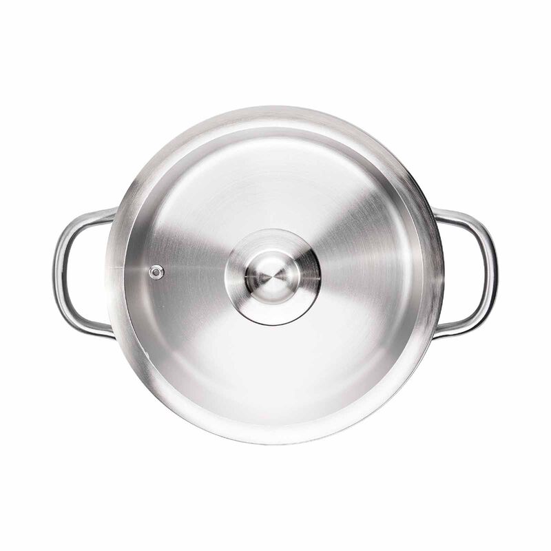 MEYER White Steel Stainless Steel 20cm/3.8l Covered Stockpot 71503-image 2