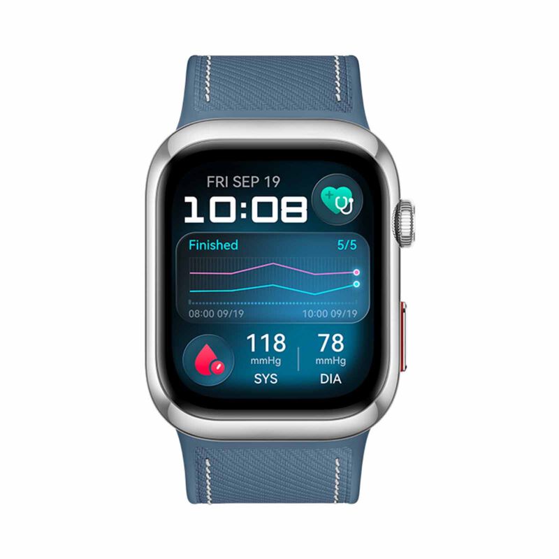 HUAWEI Watch D2 Black Aluminum Alloy Case, Blue HW-LUCA-B29-BLUE-image 1