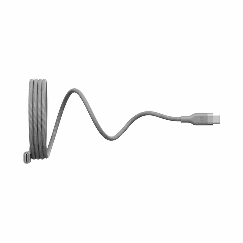 ENERGEA Helix C-c Magnetic Cable 480mbps, 100w 1.5m - Natural CBL-HX-NAT150-image 2