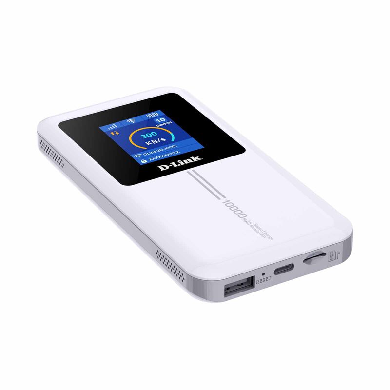 DLINK 4g Cat4 Wi-fi 6 Mobile Hotspot 10000mah With Touchscreen DWR-940M-image 4