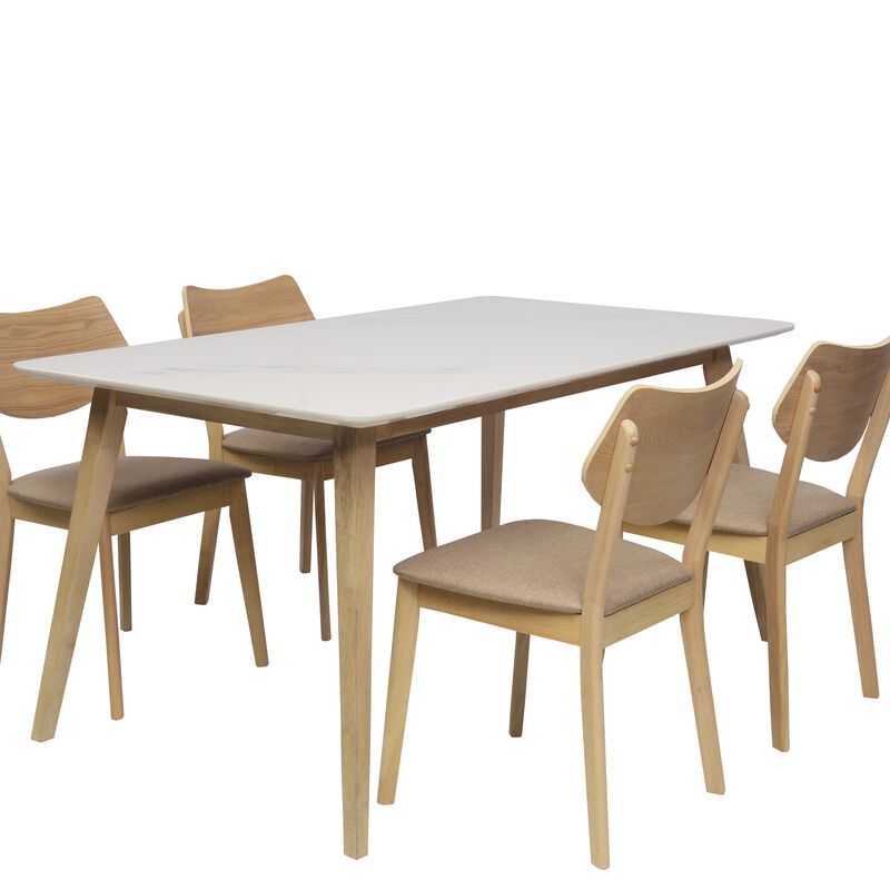 5 Piece Dining Set NEW ARIAN-image 3