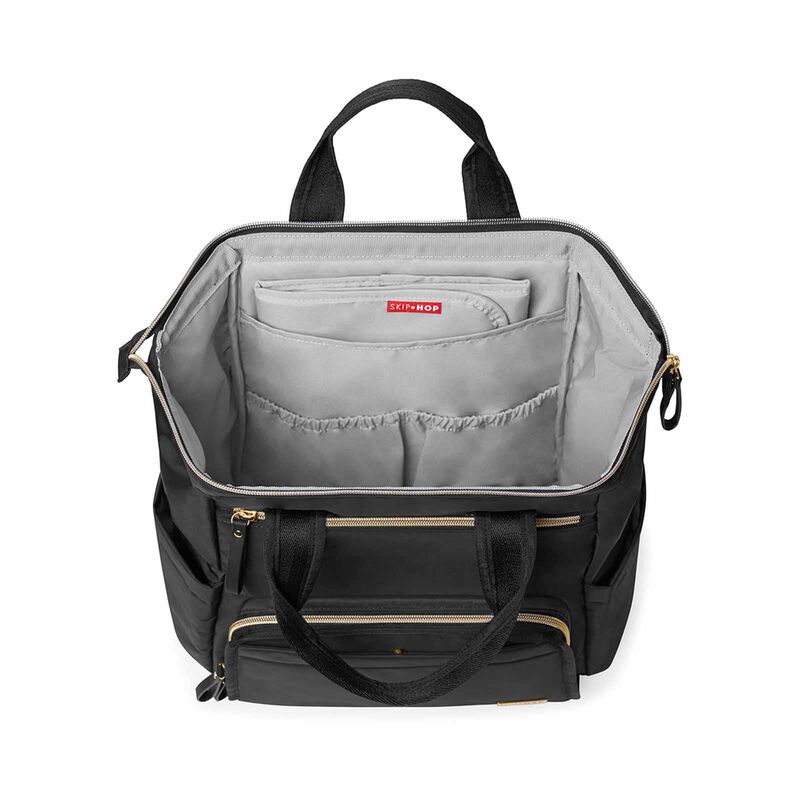 SKIP HOP Main Frame Wide Open Backpack - Black SH200150-image 2