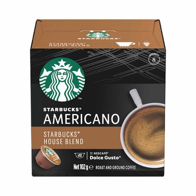 NESCAFE DO Americano Starbucks House Blend Capsules 12572512