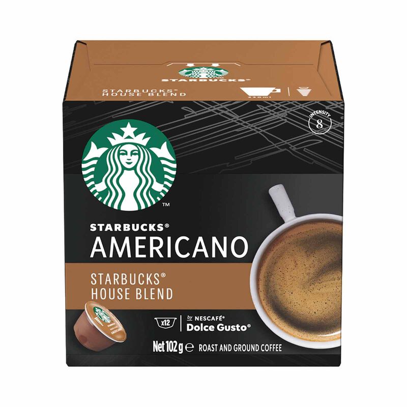NESCAFE DO Americano Starbucks House Blend Capsules 12572512-image 1