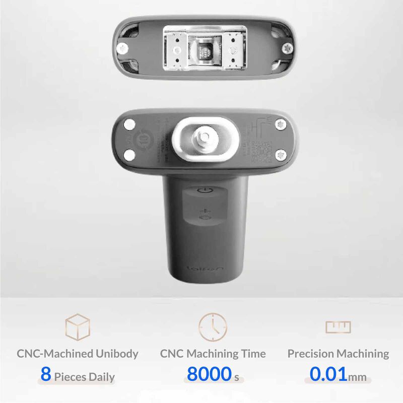 LAIFEN Blade Electric Shaver With Linear Motor - Silver T1 PRO 1 LONG BLADE - SILVER-image 2