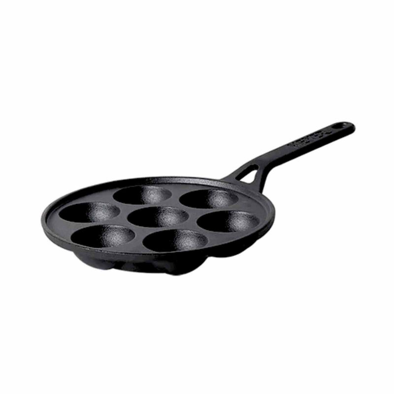 MEYER Pre-seasoned Cast Iron 20cm Appam Pan 48484-image 1