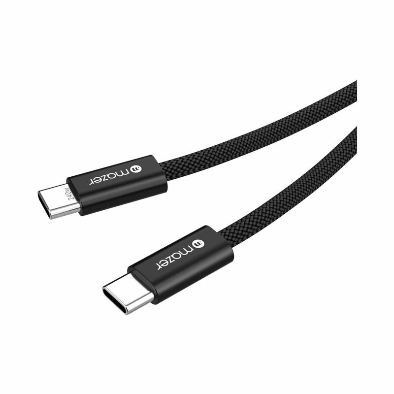 MAZER Infinitelink Flex2 240w/1m Usb-c Braided Cable-black M-FLEX2-C1M-BK-image 2