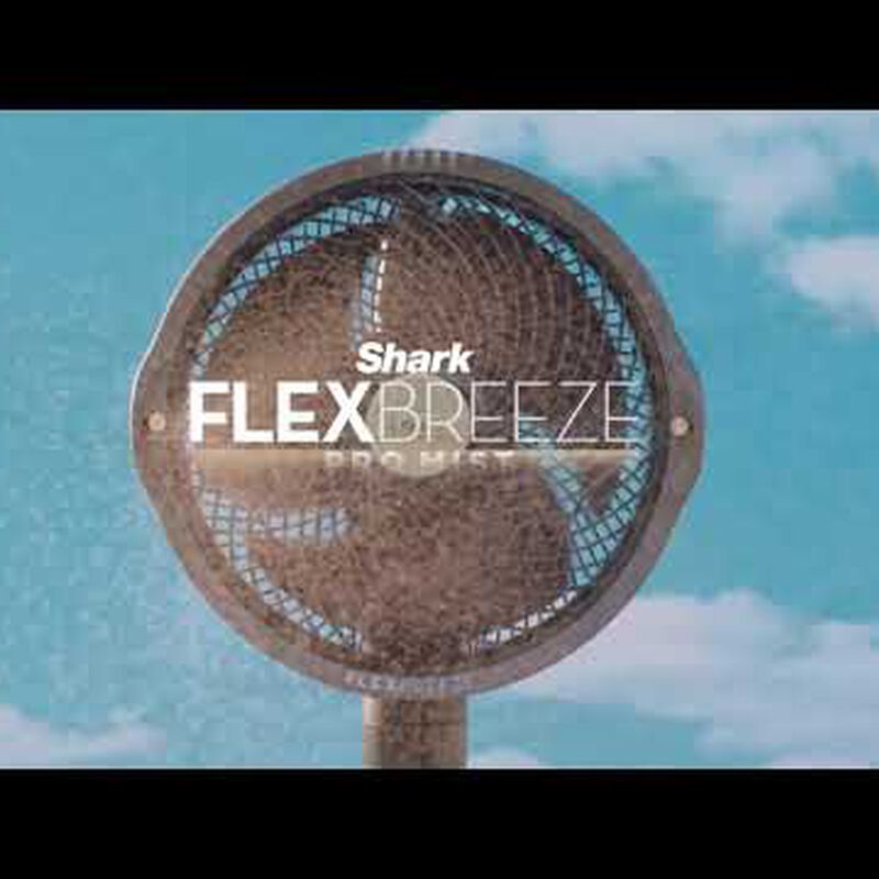 SHARK Flexbreeze Pro Mist Indoor & Outdoor Fan With Water Tank (charcoal) FA300SM-image 2