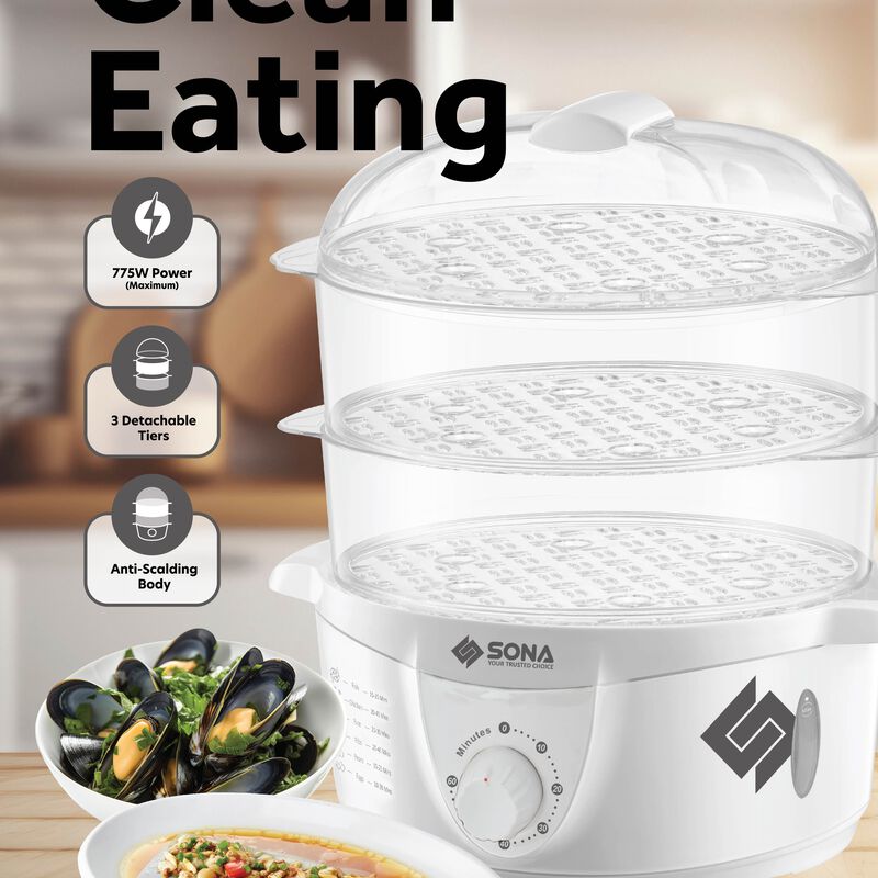 SONA Electric Steamer SSR2046-image 3