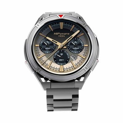 HIFUTURE Active - Silver Bluetooth Smartwatch With Gps And Heart Rate Function HSSW9SL