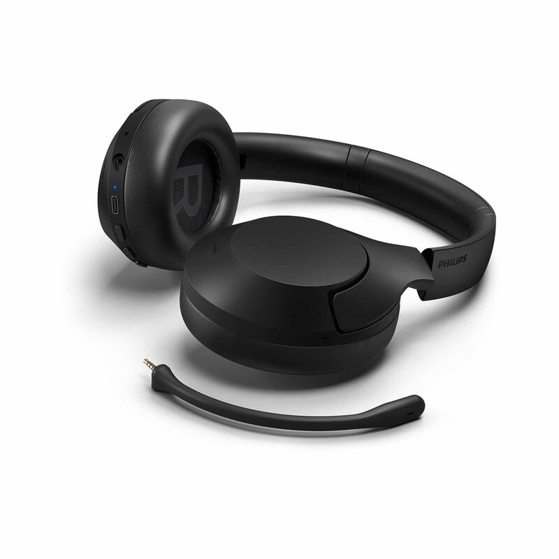 PHILIPS Over-ear Wireless Headphones TAH8507BK/00-image 2