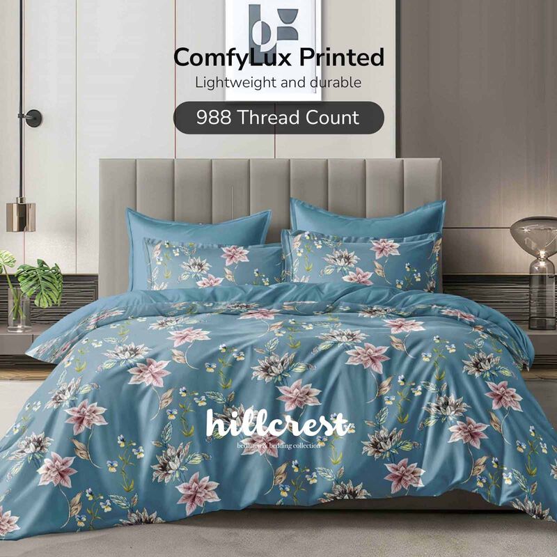 HILLCREST Hillcrest I Comfylux Printed 988tc I Awakening Queen Summer Blanket ( Oe ) 6835 I Q I SB I AWAKENING-image 1