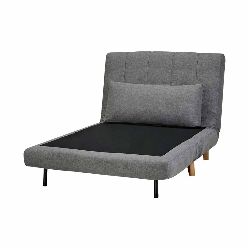 Single Sofa Bed Grey TESSA-image 7