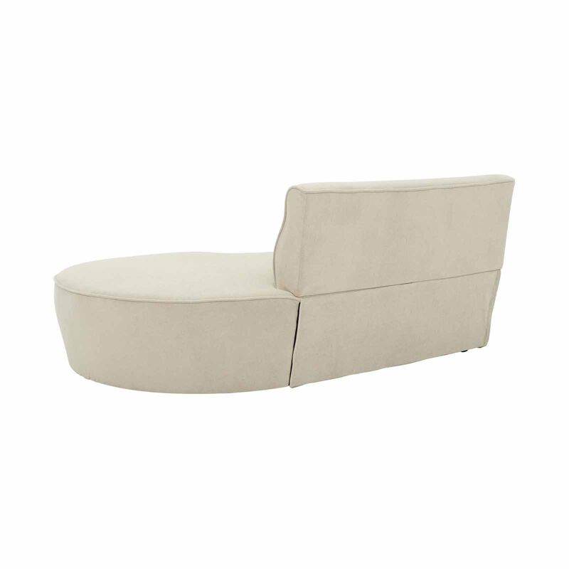 MUZE Left Chaise (fab) Taupe NIKKI-image 5