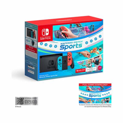NINTENDO Switch Sports Set (switch 1 Gen 2) NTD-HAD-S-KABSE-ASI