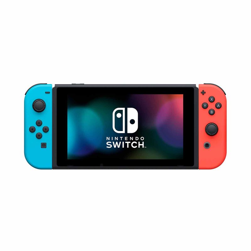 NINTENDO Switch With Neon Blue And Neon Red Joy-con NTD-HAD-S-KABAH-ASI-image 1