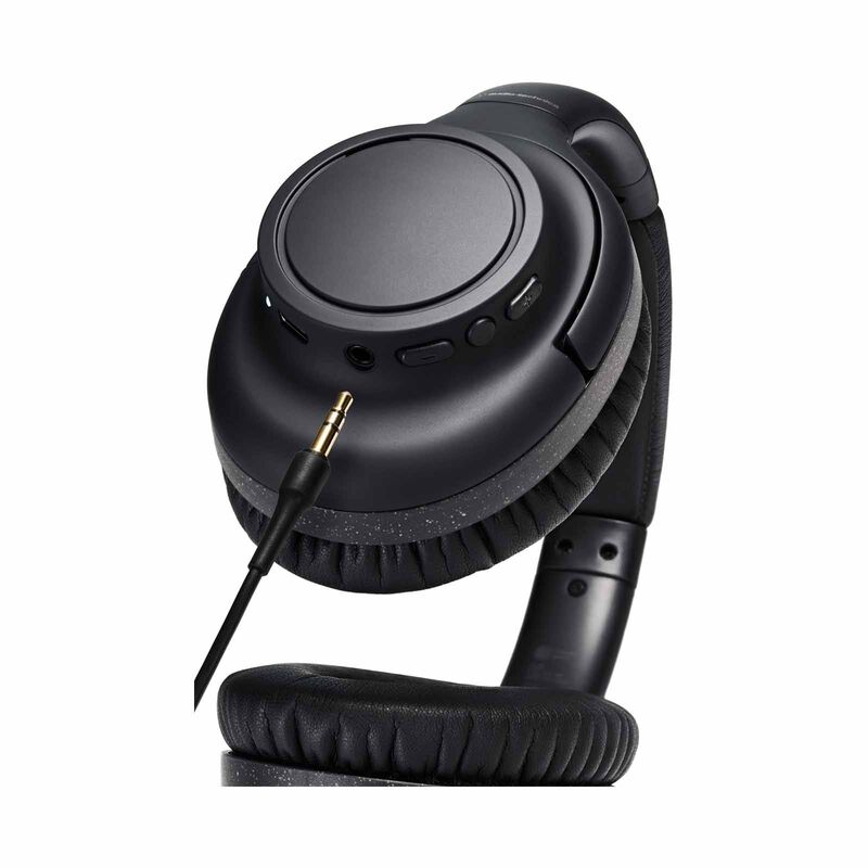 AUDIO TECH Noise Cancelling Wireless Headphones ATH-S300BT BK-image 5