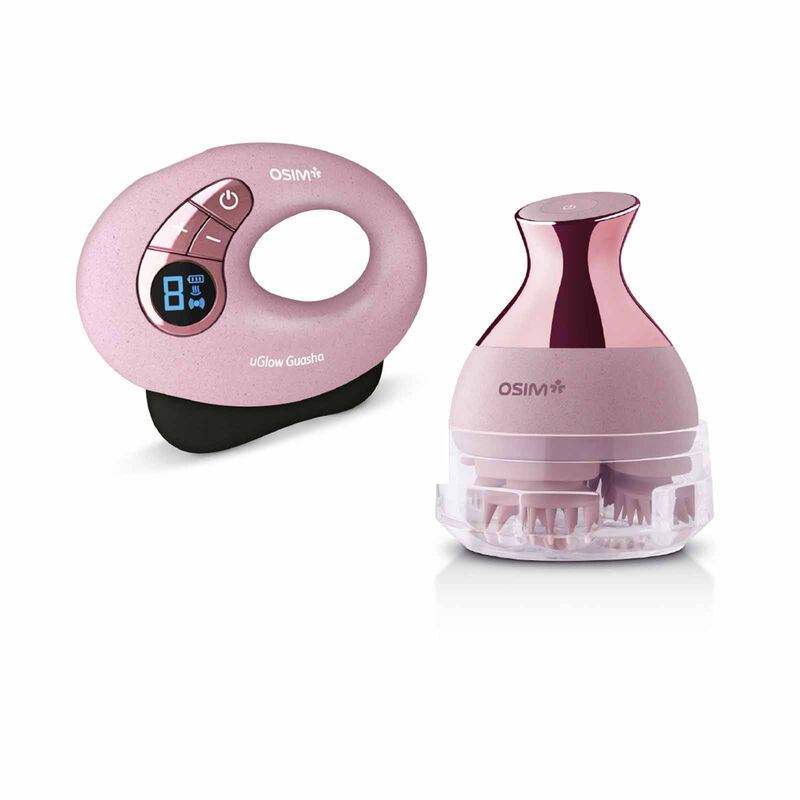 OSIM Uglow Guasha + Uscalp 2 OS-4240 + OS-192-image null