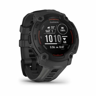 GARMIN Instinct E &ndash; 45 Mm, Black With Charcoal Band GM-010-02933-13