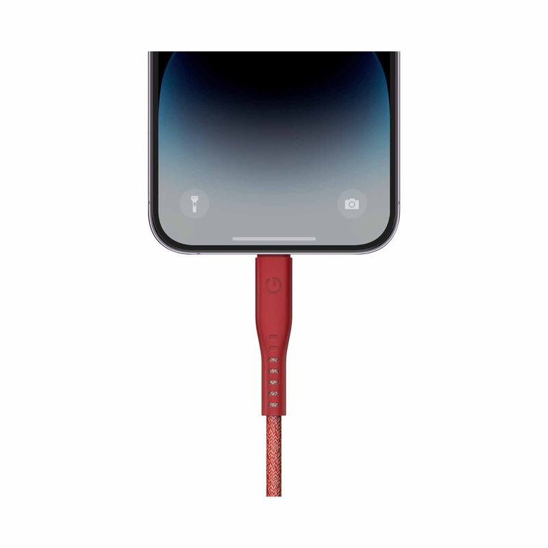 ENERGEA Flow C-l Mfi Cable 480mbps With Mct 1.5m - Red CBL-FLCL-RED150M-image 4