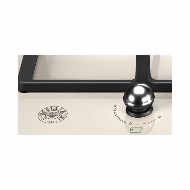 BERTAZZONI 90cm Gas Hob (enamel Ivory Finish) P905LHERAX-image 4